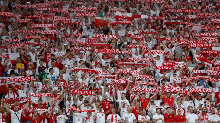 Poland football fans
